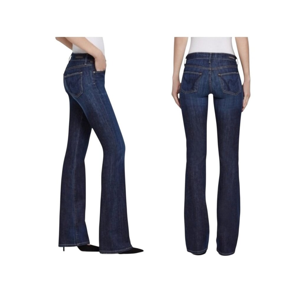 Citizens Of Humanity Kelly Stretch Womens 27 Low Waist Bootcut Jeans Dark Wash D